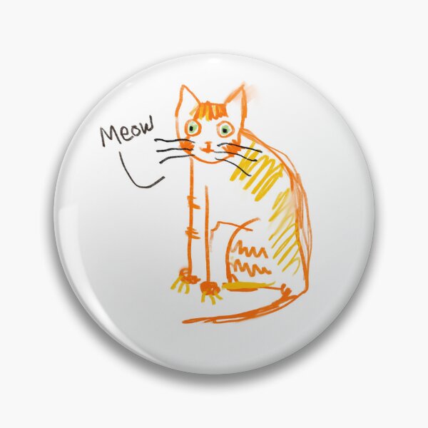 Item preview, Meow Orange cat designed and sold by tascha-doodles.