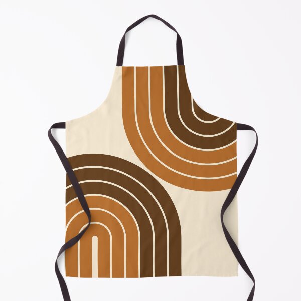 Item preview, Terracotta Abstract Geometric Arch Pillow Cover - Boho Home Décor designed and sold by nineFlorals.