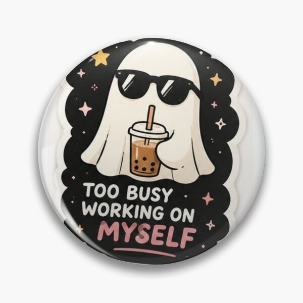 Item preview, Too Busy Working on Myself ✨?? designed and sold by _Stickora_.