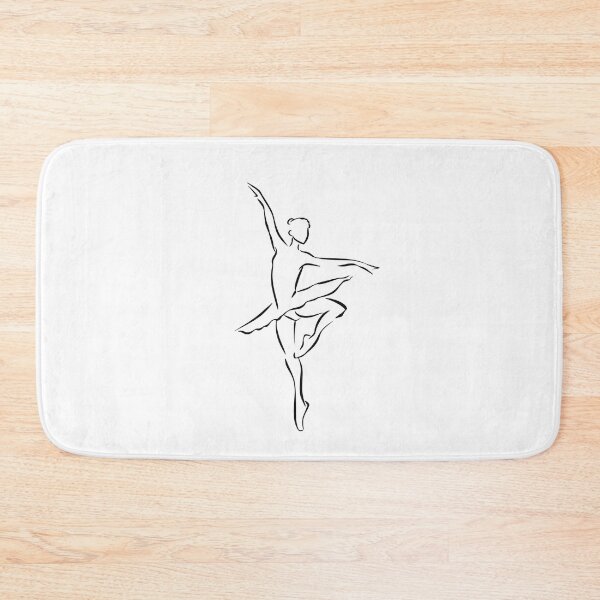 Item preview, Ballerina Silhouette Dance (outline) designed and sold by RoxanedArt.