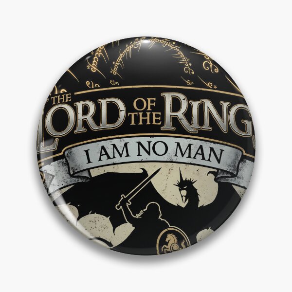 Item preview, Lord of the Rings I Am No Man Poster designed and sold by Senpaiwaves.