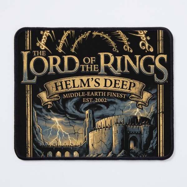 Item preview, Lord of the Rings Helms Deep Poster designed and sold by Senpaiwaves.