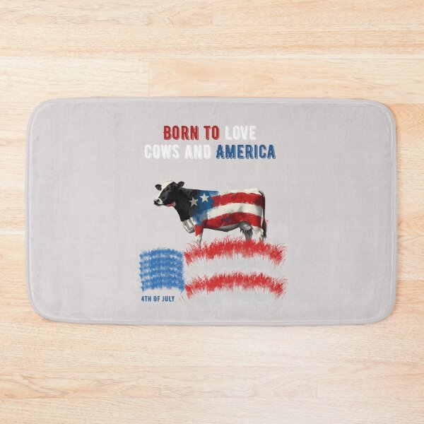 Item preview, Born To Love Cows And America Red White And MOO 4th of July designed and sold by AleksandraJac05.