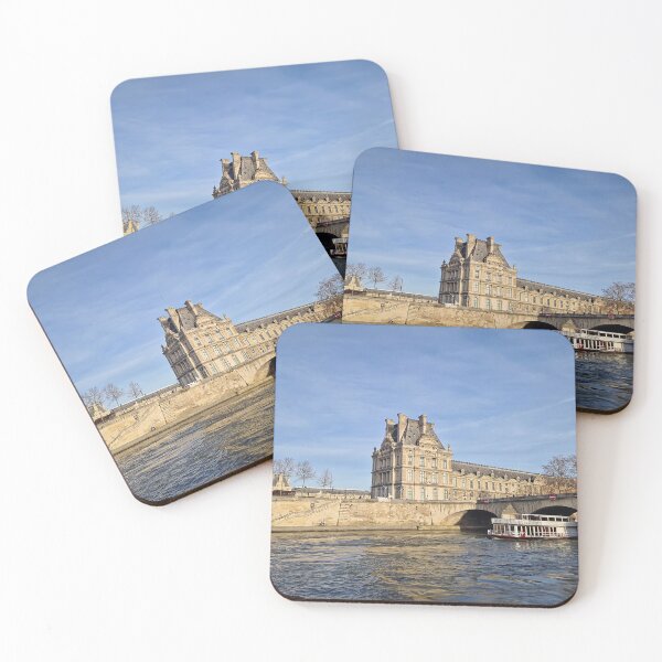 Item preview, Pont Royal bridge and Louvre Museum designed and sold by psychoshadow.