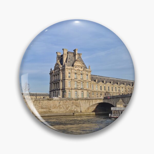 Item preview, Pont Royal bridge and Louvre Museum designed and sold by psychoshadow.