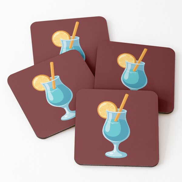 Item preview, Tropical Cocktail Illustration designed and sold by EvLip-Artist.