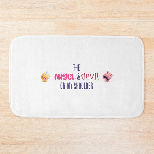 Item preview, Angel & Devil… (on White) designed and sold by PawsitiveMum3.