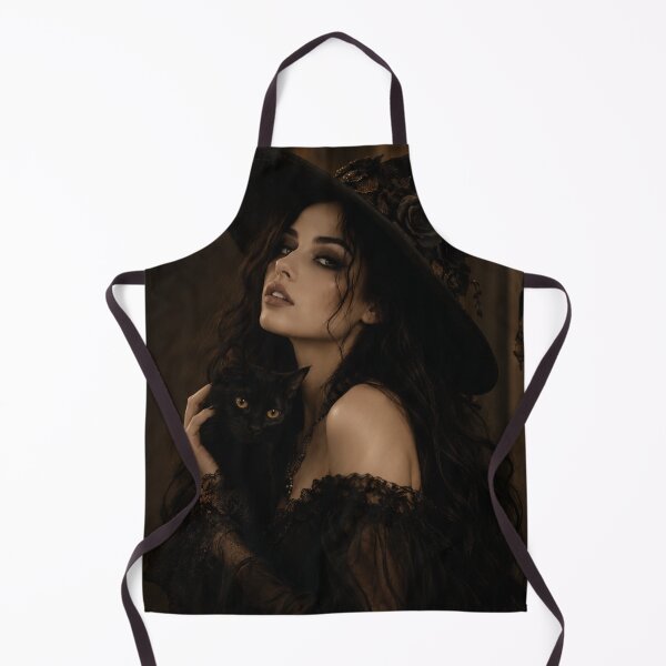Item preview, The Witch and Her Midnight Familiar designed and sold by WhimsyWink.