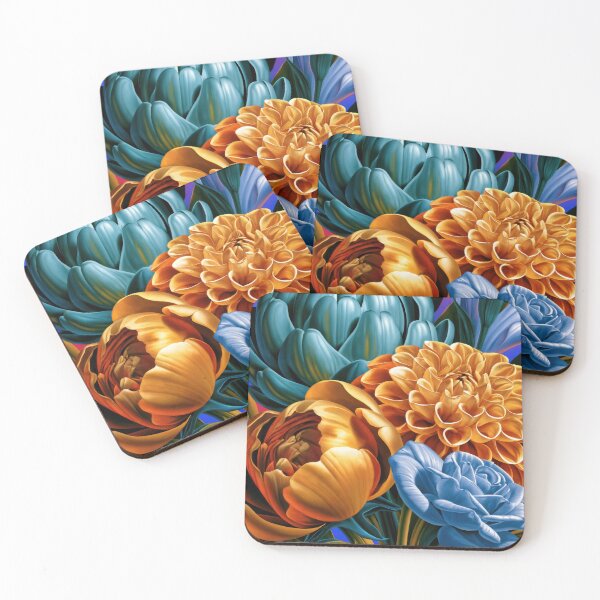 Item preview, Wall Art - Postcard - Radiant Bloom – Hyperreal Floral Elegance designed and sold by ForeverPrintsOK.