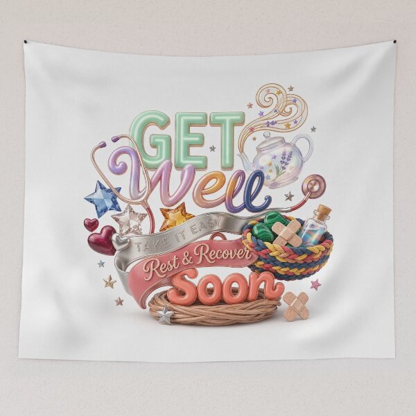 Item preview, Get Well Soon Comfort Care Design designed and sold by BlissBlvdShop.