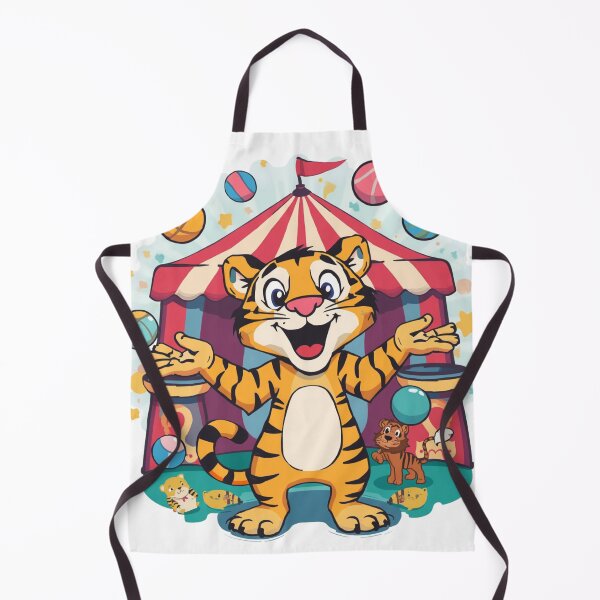 Item preview, Amazing Digital Circus Tiger Cartoon | Cute Circus Adventure Kids Design designed and sold by Vvmd.