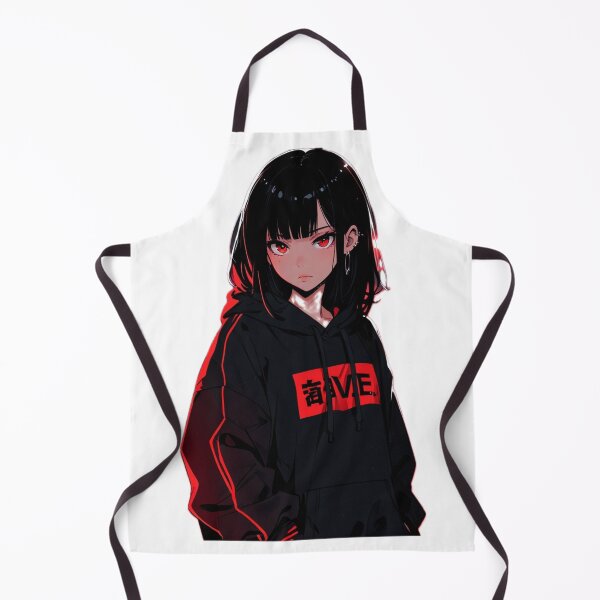 Item preview, Cute Dark Anime Girl With Red Sharingan Eyes designed and sold by AnimDream .