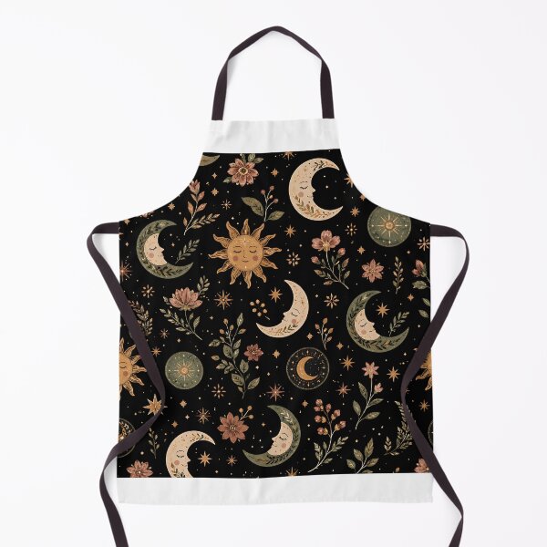 Item preview, Midnight Celestial Bloom Pattern designed and sold by Jaideep Walia.