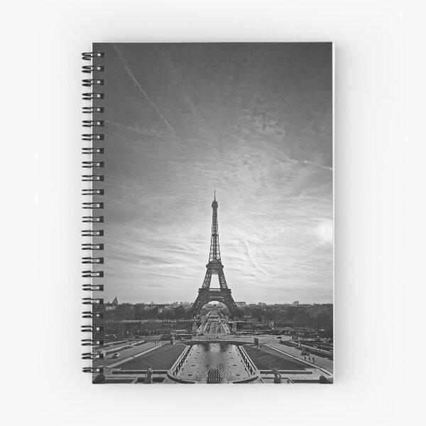 Item preview, Eiffel Tower silhouette in bnw designed and sold by psychoshadow.