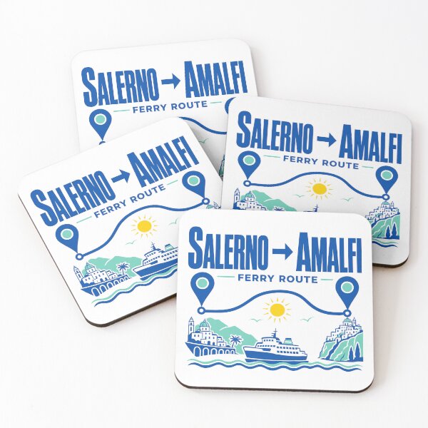 Item preview, Salerno–Amalfi ferry route souvenir designed and sold by pirminio.