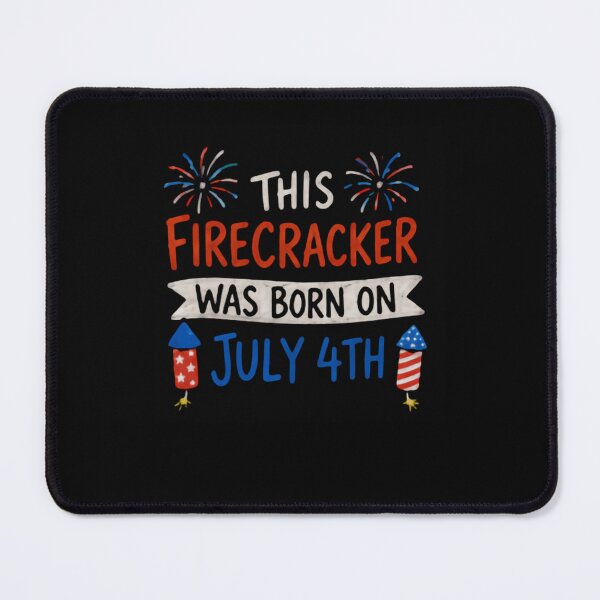 Item preview, This Firecracker Was Born On July 4th Birthday Celebration Patriot designed and sold by JonesFlora2025.