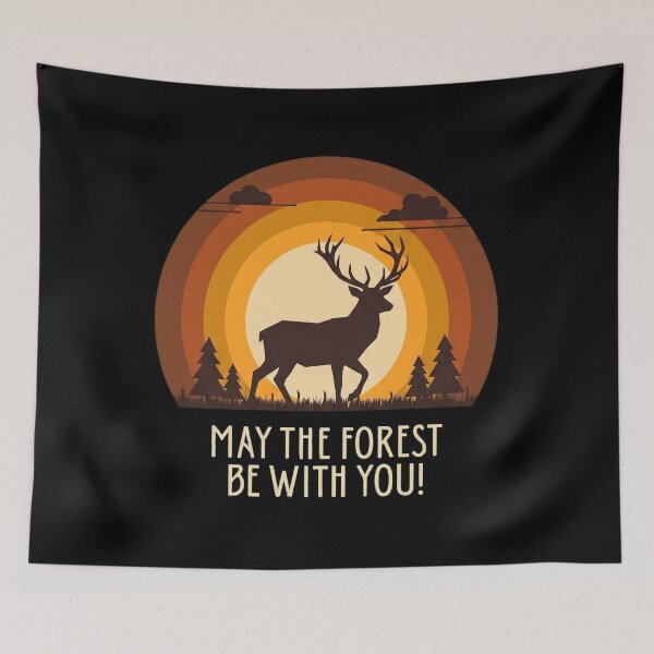 Item preview, Majestic Stag - May The Forest Be With You designed and sold by Shopeon Designs.