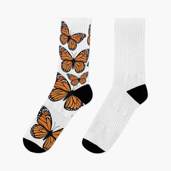 Item preview, Midnight Monarch Butterfly Swarm Pattern designed and sold by LoveDesignMania.