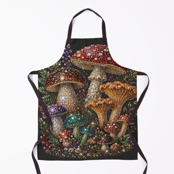 Item preview, Crystal Woodland Mushrooms | Enchanted Forest Gems designed and sold by JustResultsCo.