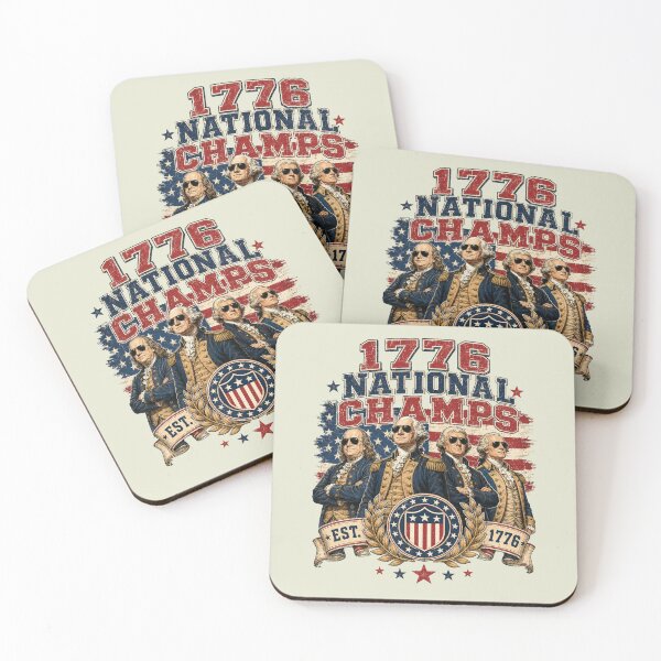 Item preview, 1776 National Champs Funny Patriotic America Founding Father designed and sold by D4nnyBoiArt.