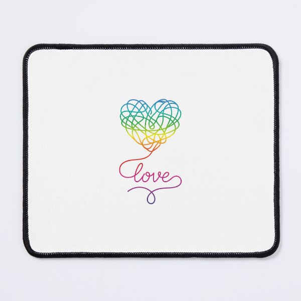 Item preview, Rainbow Love Heart Thread designed and sold by Blessingeight.