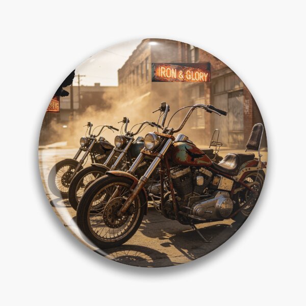 Item preview, Iron & Glory –  Motorcycles Street Scene designed and sold by wojtas90.