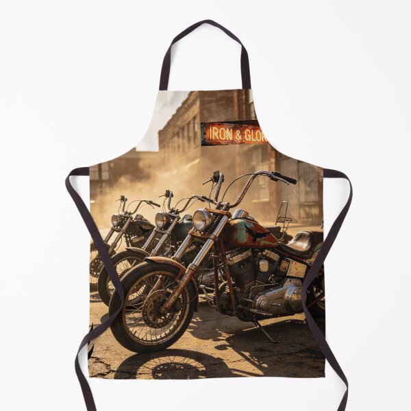 Item preview, Iron & Glory – Motorcycles Street Scene designed and sold by wojtas90.