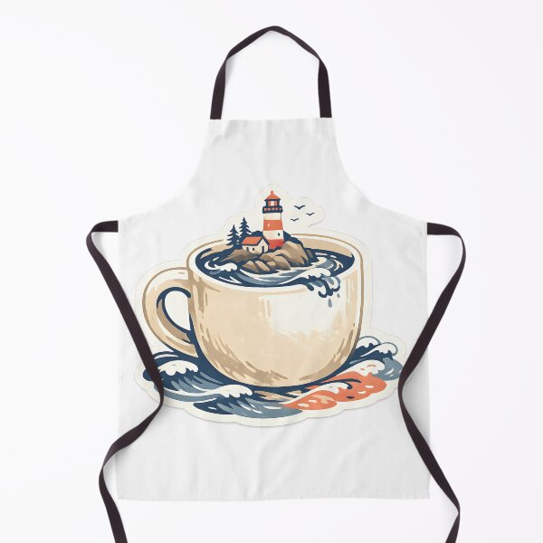 Item preview, Lighthouse Coffee Mug Mini Island Design designed and sold by Naviora.