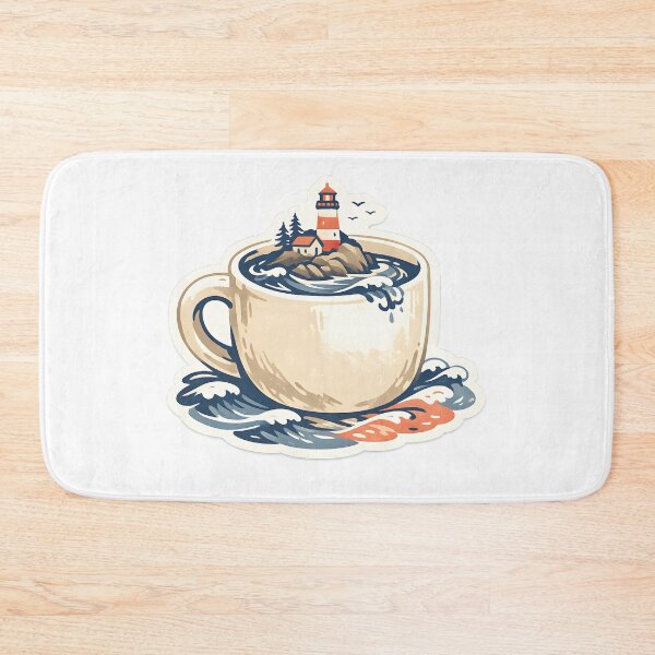 Item preview, Lighthouse Coffee Mug Mini Island Design designed and sold by Naviora.
