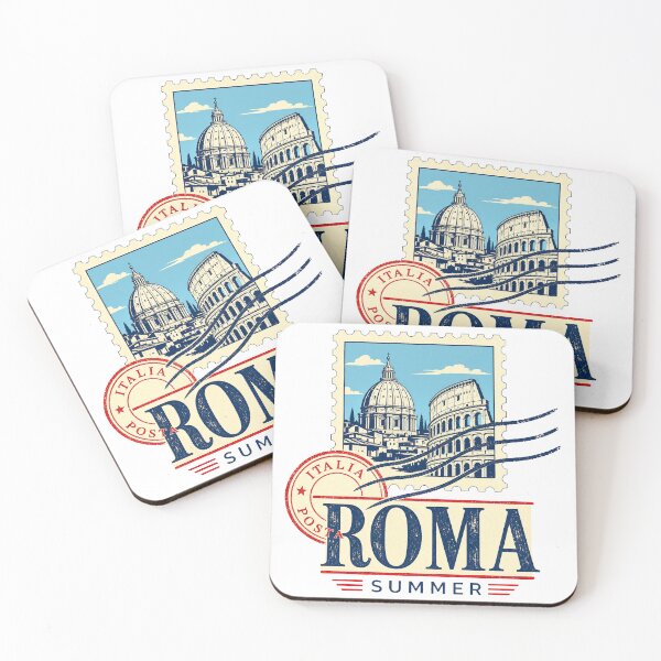 Item preview, Rome summer postmark souvenir designed and sold by pirminio.