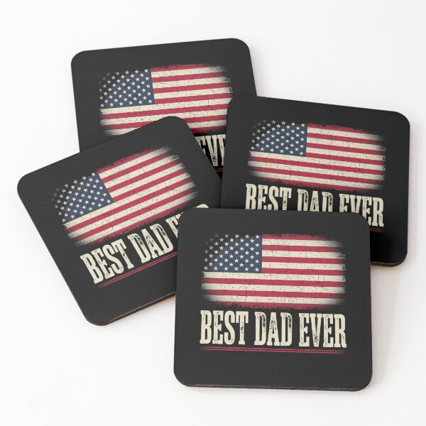 Item preview, Best Dad Ever American Flag Patriot Father Gift designed and sold by SofenArt.