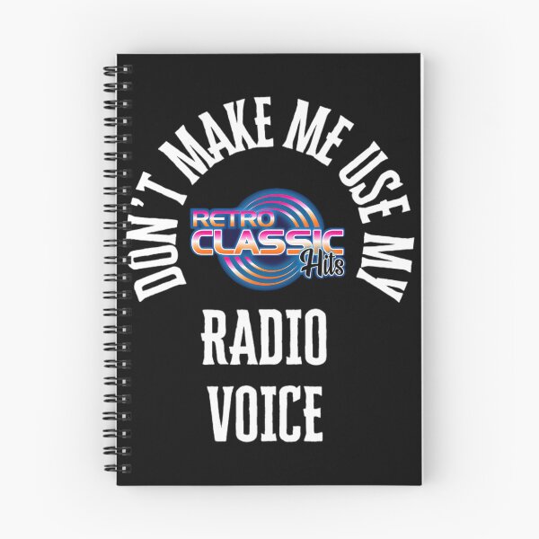 Item preview, Don't Make Me Use My Radio Voice designed and sold by RetroClassicHis.