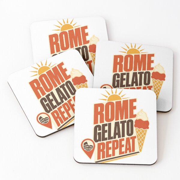 Aperçu de l'œuvre Rome Gelato Souvenir à répétition créée et vendue par pirminio.