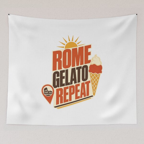 Item preview, Rome Gelato Repeat Souvenir designed and sold by pirminio.