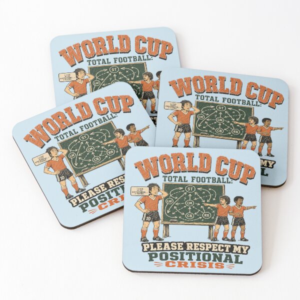 Item preview, World Cup Retro Total Football Positional Crisis Soccer designed and sold by POD DYNASTY.