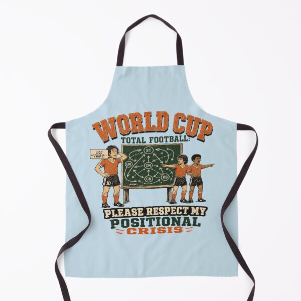 Item preview, World Cup Retro Total Football Positional Crisis Soccer designed and sold by POD DYNASTY.