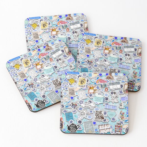 Item preview, Book lover collage designed and sold by dontknowcc.