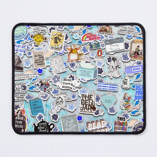 Item preview, Book lover collage designed and sold by dontknowcc.