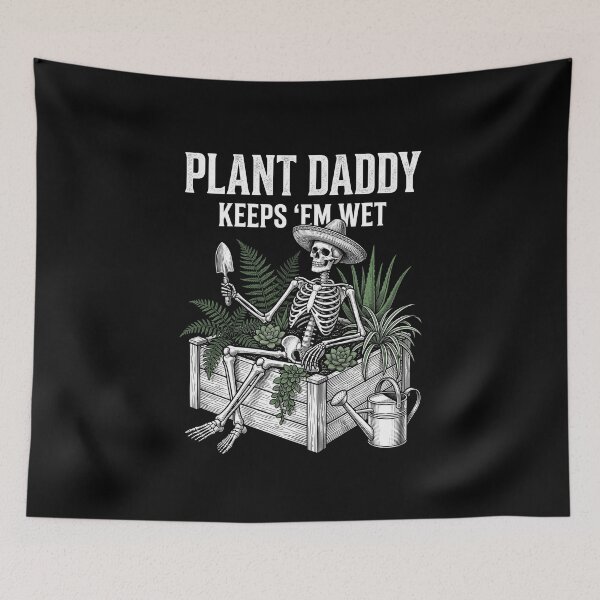 Item preview, Plant Daddy Keeps 'Em Wet Gardener Plant Lover Houseplant Owner designed and sold by SofenArt.