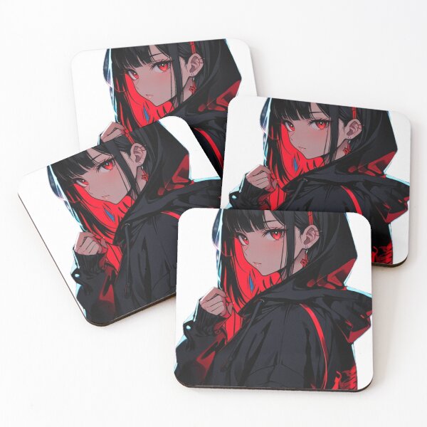 Item preview, Pixiv Style Dark Streetwear Anime Girl Illustration designed and sold by AnimDream .
