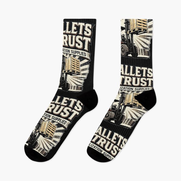 Item preview, In Pallets We Trust Forklift Retro Design designed and sold by RetroNibylander.