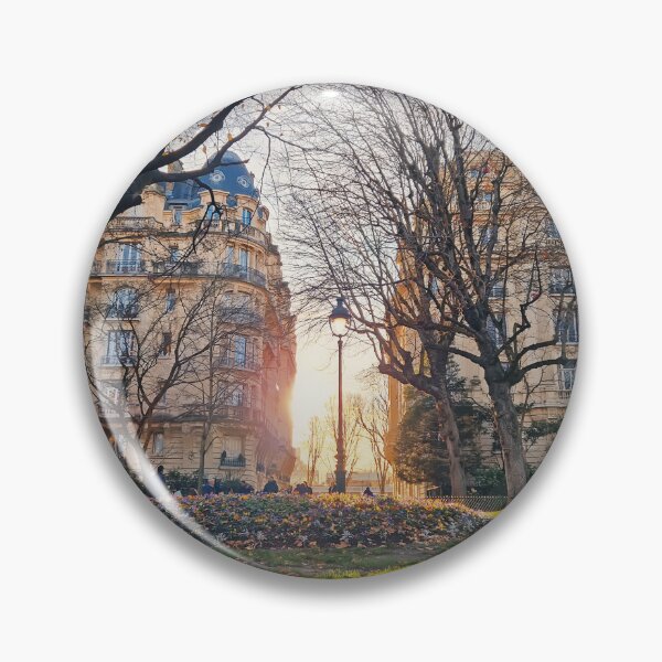 Item preview, A golden sunset in a Parisian park designed and sold by psychoshadow.