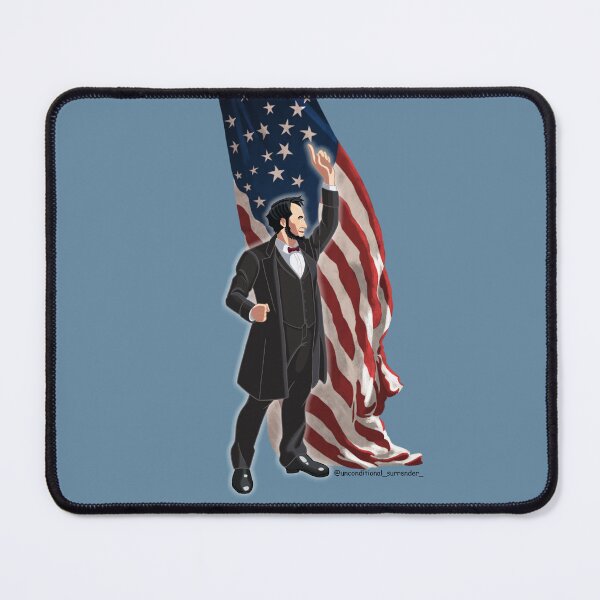 Item preview, "Four score and seven years ago..." (Draped Flag Vers) designed and sold by Ulysses Gallo.