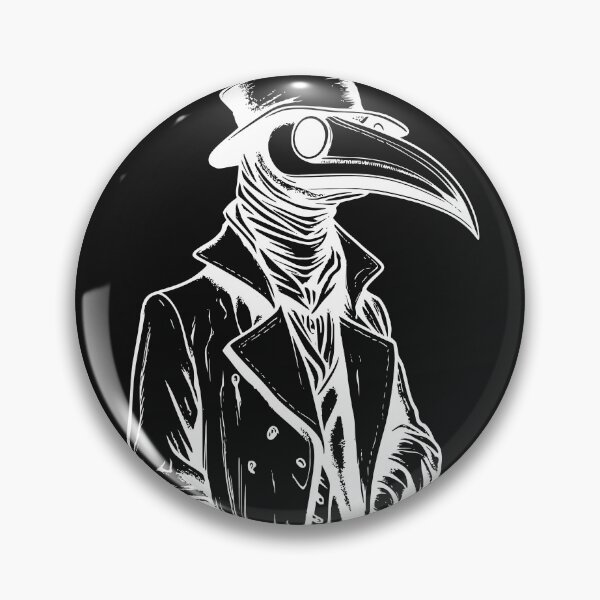 Item preview, Gothic Plague Doctor Woodcut Silhouette Dark Aesthetic T-Shirt designed and sold by DarkOriginArts.