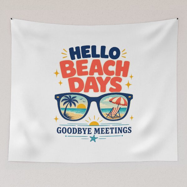 Item preview, Retirement: Hello Beach Days designed and sold by pirminio.