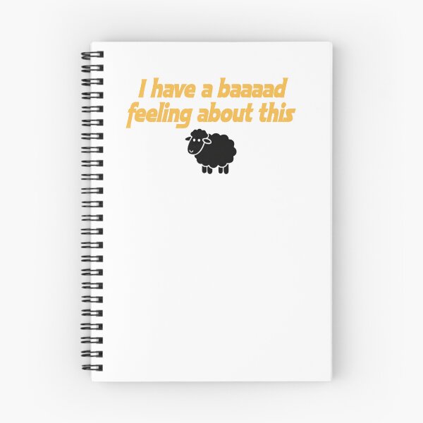 Item preview, Bad feeling sheep designed and sold by Lore Nexus.