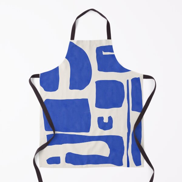 Item preview, Blue Abstract Minimalist Wall Art - Shape Language No 01 designed and sold by Lumi-Bloom.