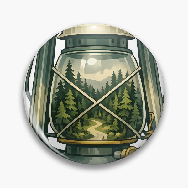 Item preview, Forest Lantern Mini Nature Illustration designed and sold by Naviora.