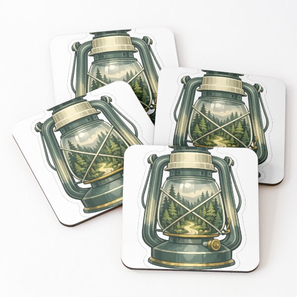 Item preview, Forest Lantern Mini Nature Illustration designed and sold by Naviora.