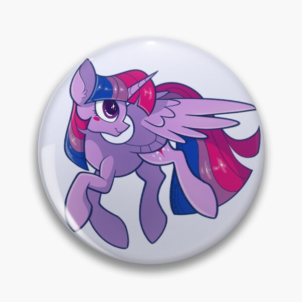 Item preview, Bisexual Pride Twilight Sparkle designed and sold by scribbleking.